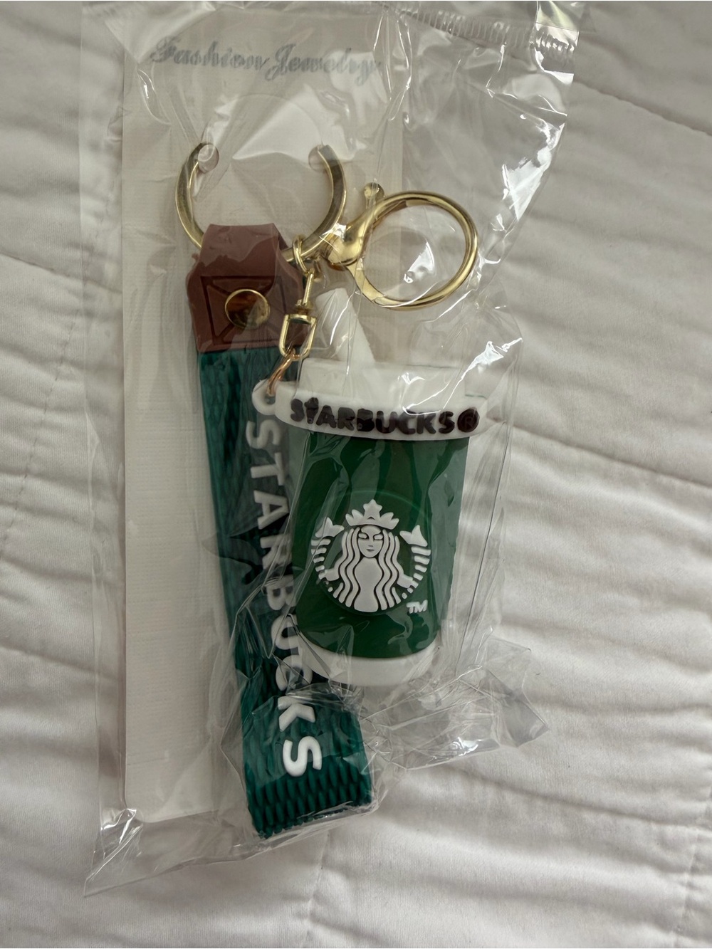 STARBUCKS Keychain Charms- brown cup - Picture 11 of 11